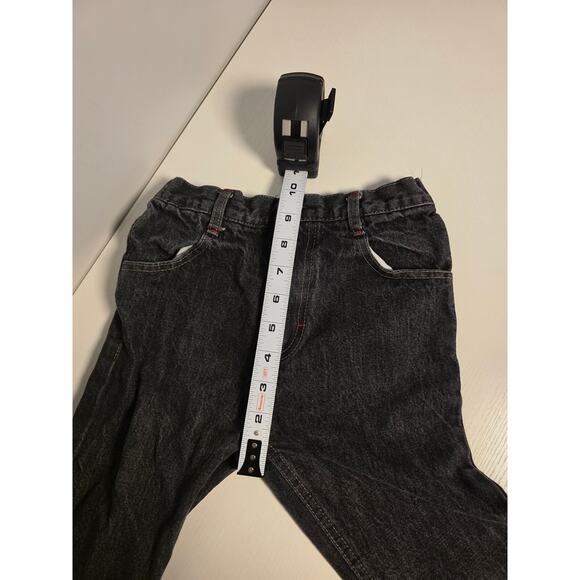 Enyce boys' Size 7 black denim jeans Retro 2010s Streetwear Hip-Hop Urban Cotton - Picture 4 of 7